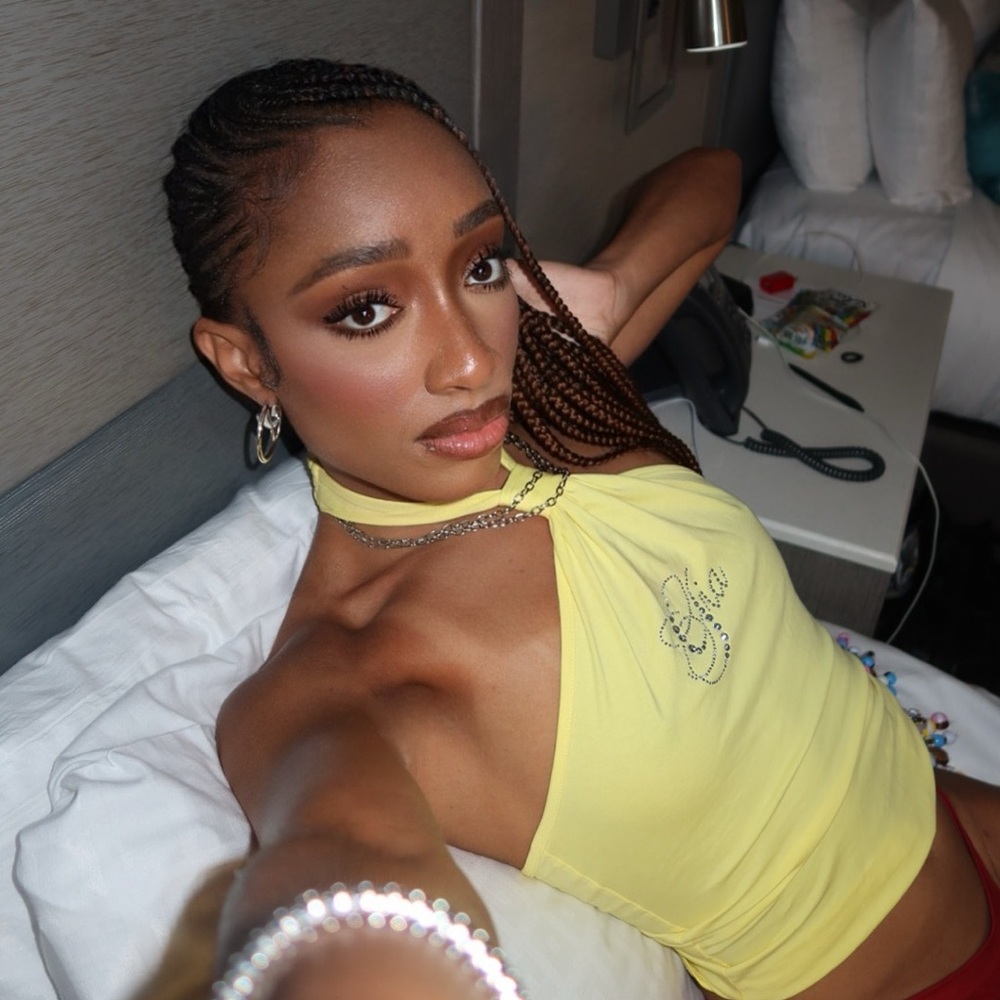 I.AM.GIA Yellow Rowan Top